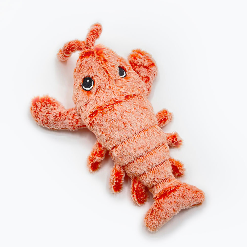 lobster cat toy